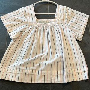Madewell XS babydoll top
